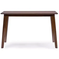 Outlet Kirklands Home Walnut and Black Mid-Century 5-pc. Dining Set