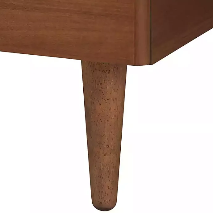 Sale Kirklands Home Walnut Rattan Amelia Queen Bed Brown