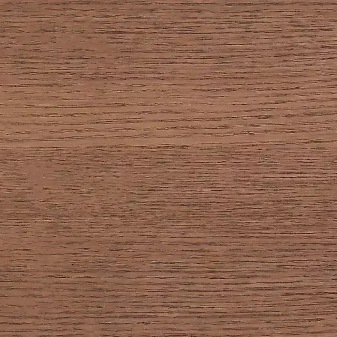 New Kirklands Home Walnut Rattan Kelly Queen Platform Bed Brown