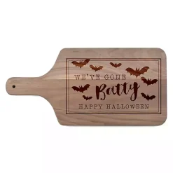 Best Kirklands Home Walnut Gone Batty Halloween Cutting Board Brown