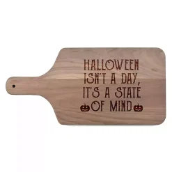 Outlet Kirklands Home Walnut Halloween is a State of Mind Cutting Board Brown