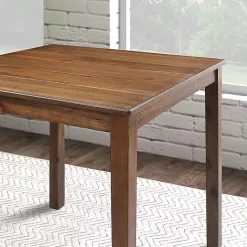 Online Kirklands Home Walnut Wood Brooke 5-pc. Counter Height Set Brown