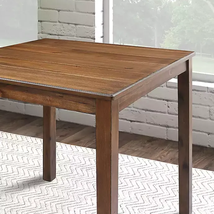 Online Kirklands Home Walnut Wood Brooke 5-pc. Counter Height Set Brown