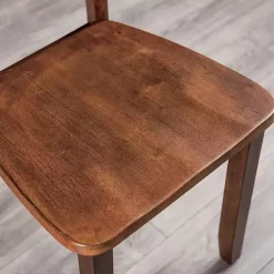 Kirklands Home Walnut Wood Brooke 5-pc. Dining Furniture Set Brown