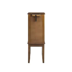 Best Kirklands Home Walnut Wood 5-Drawer Zinnia Jewelry Armoire Brown