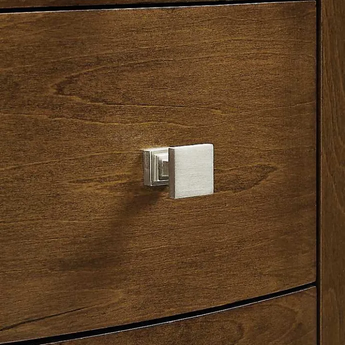 Best Kirklands Home Walnut Wood 5-Drawer Zinnia Jewelry Armoire Brown