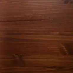 Outlet Kirklands Home Walnut Wood Oval Dining Table with Leaf Brown