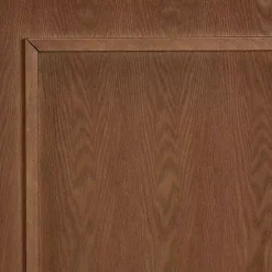 Best Kirklands Home Warm 3-Panel Wood Full Headboard Brown