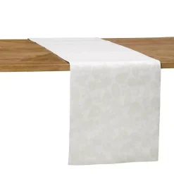 Outlet Kirklands Home Warm Neutral Leaves Table Runner