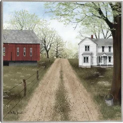 Online Kirklands Home Warm Spring Day Framed Canvas Art Print Green