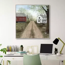 Online Kirklands Home Warm Spring Day Framed Canvas Art Print Green