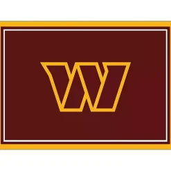 Best Kirklands Home Washington Commanders Area Rug, 4x6 Red