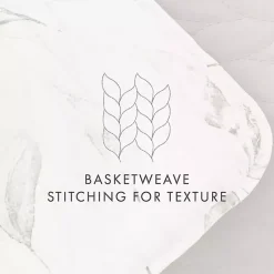 Kirklands Home Watercolor Leaves Reversible 3-pc. King Quilt Set