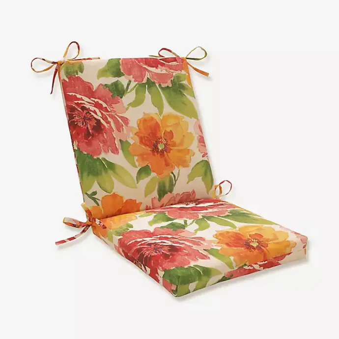 Best Kirklands Home Watercolor Primrose Outdoor Chair Cushion