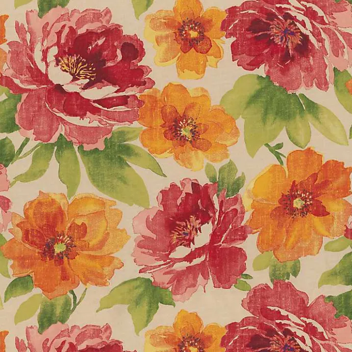 Best Kirklands Home Watercolor Primrose Outdoor Chair Cushion