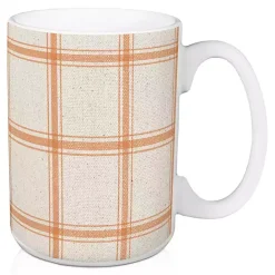 Discount Kirklands Home Watercolor Pumpkins 2-pc. Halloween Mug Set White