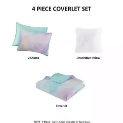Outlet Kirklands Home Watercolor Tie-Dye 3-pc. Twin/Twin XL Quilt Set