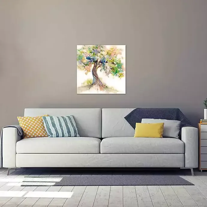 Best Kirklands Home Watercolor Tree Of Life Canvas Art Print