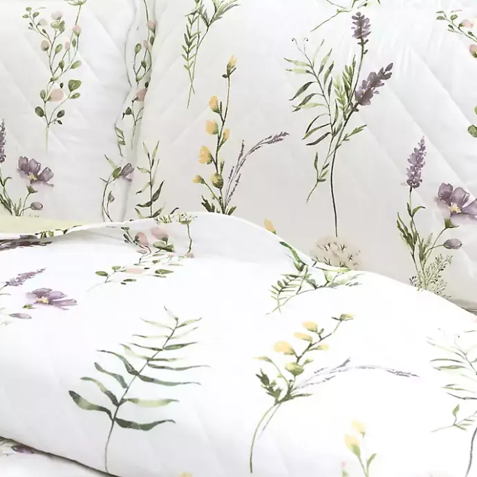 Outlet Kirklands Home Watercolor Wildflower 3-pc. Full/Queen Quilt Set