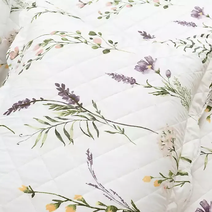 Outlet Kirklands Home Watercolor Wildflower 3-pc. Full/Queen Quilt Set
