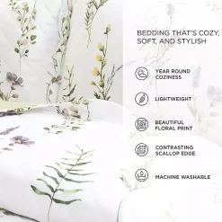 Outlet Kirklands Home Watercolor Wildflower 3-pc. Full/Queen Quilt Set