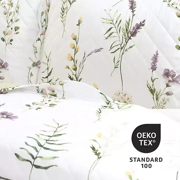 Outlet Kirklands Home Watercolor Wildflower 3-pc. Full/Queen Quilt Set