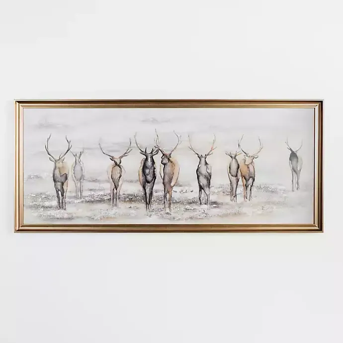 Outlet Kirklands Home Watercolor Wildlife Framed Art Print