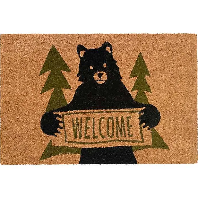 Sale Kirklands Home Welcome Bear Doormat