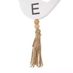 Outlet Kirklands Home Welcome Bird Shaped Wood Wall Sign