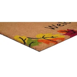 Outlet Kirklands Home Welcome Falling Leaves Doormat, 36x24 in.