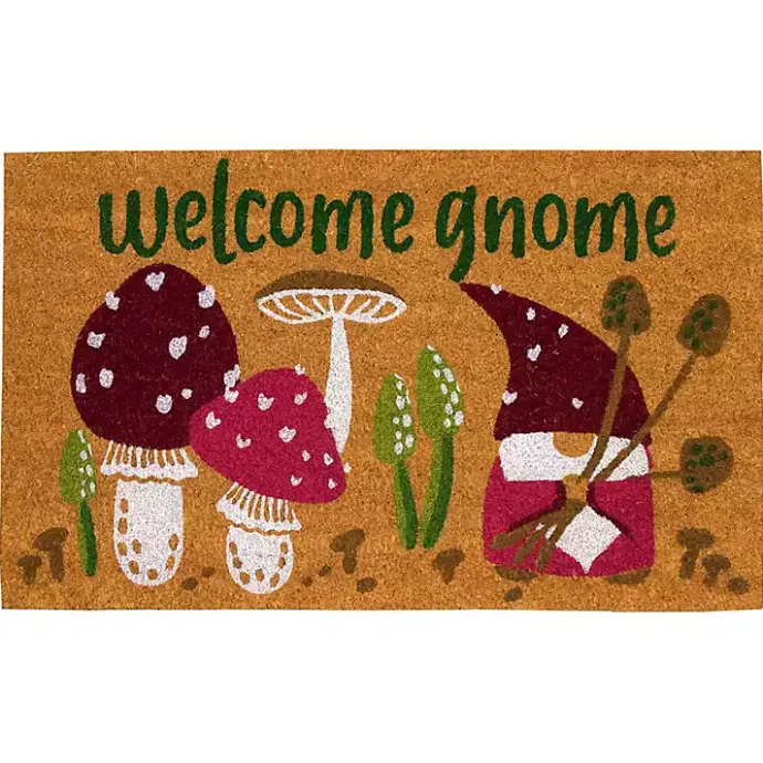 Sale Kirklands Home Welcome Gnome Doormat Tan