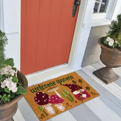 Sale Kirklands Home Welcome Gnome Doormat Tan