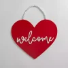 Sale Kirklands Home Welcome Heart Hanging Wall Plaque