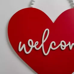 Sale Kirklands Home Welcome Heart Hanging Wall Plaque
