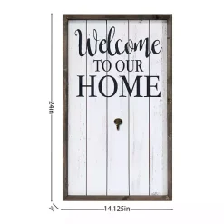 Sale Kirklands Home Welcome Interchangeable Wreath Wall Plaque