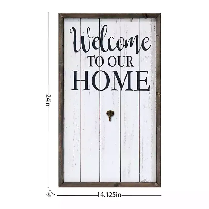 Sale Kirklands Home Welcome Interchangeable Wreath Wall Plaque