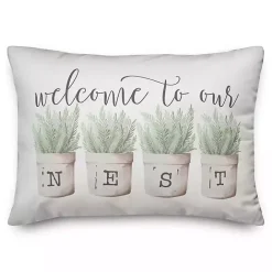 Best Kirklands Home Welcome To Our Nest Pillow