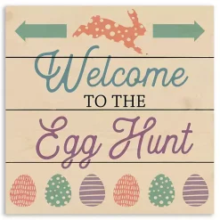 Online Kirklands Home Welcome to the Egg Hunt Wood Wall Plaque
