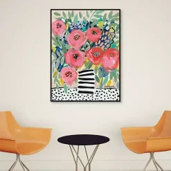 Sale Kirklands Home Welcome to the Party Framed Canvas Art Print