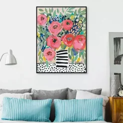 Sale Kirklands Home Welcome to the Party Framed Canvas Art Print