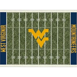 Outlet Kirklands Home West Virginia University Homefield Area Rug, 6x8