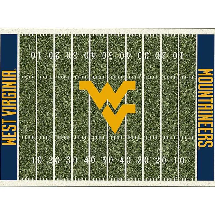 Outlet Kirklands Home West Virginia University Homefield Area Rug, 6x8