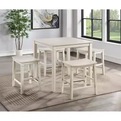 Sale Kirklands Home Westlake Cream 5-pc. Dining Set Ivory