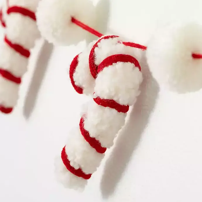 Sale Kirklands Home Whimsical Candy Cane Garland