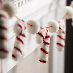 Sale Kirklands Home Whimsical Candy Cane Garland