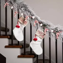 Sale Kirklands Home Whimsical Candy Cane Garland