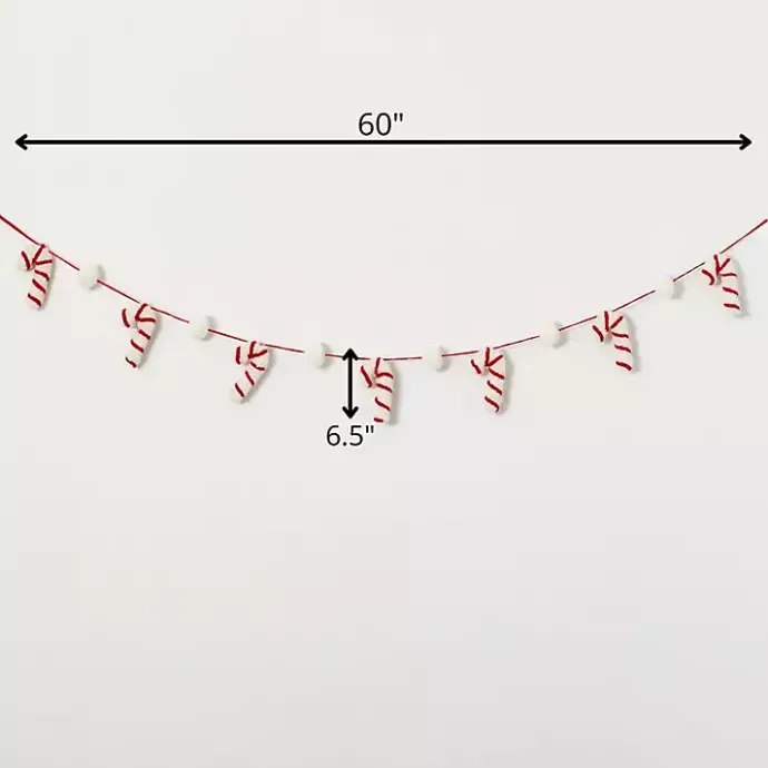 Sale Kirklands Home Whimsical Candy Cane Garland
