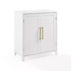 Best Kirklands Home & Gold Storage Cabinet White