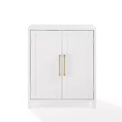 Best Kirklands Home & Gold Storage Cabinet White