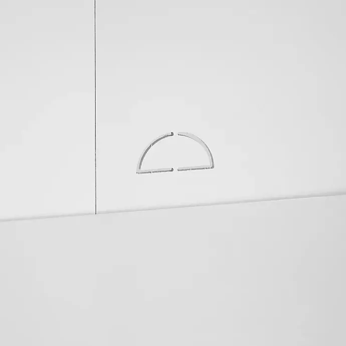 Best Kirklands Home & Gold Storage Cabinet White